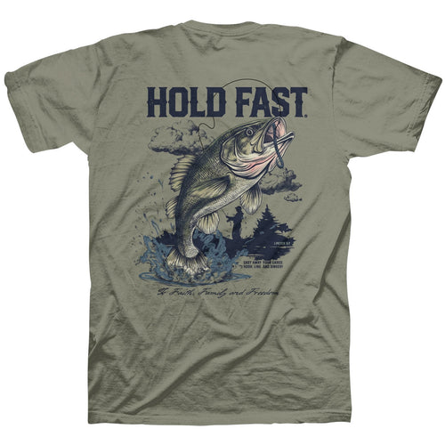 Hold Fast Men's T-Shirt Fishing